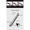 Mini Aluminum Bike Pump 100 PSI Hand Air Inflator For Cycling Frames Portable With Presta