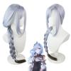 Shenhe Косплей Игровой Костюм Shenhe Комбинезон Парик Shen He Боевые Костюмы Косплей Аниме Наряды Игровой Костюм