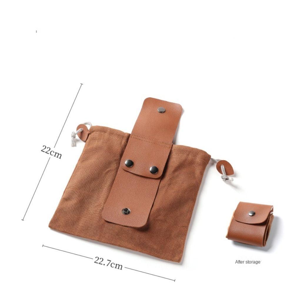 Сумка на пояс из холста, оставляющая руки свободными. Складная сумка для хранения фруктов. Портативные сумки для сбора фруктов.