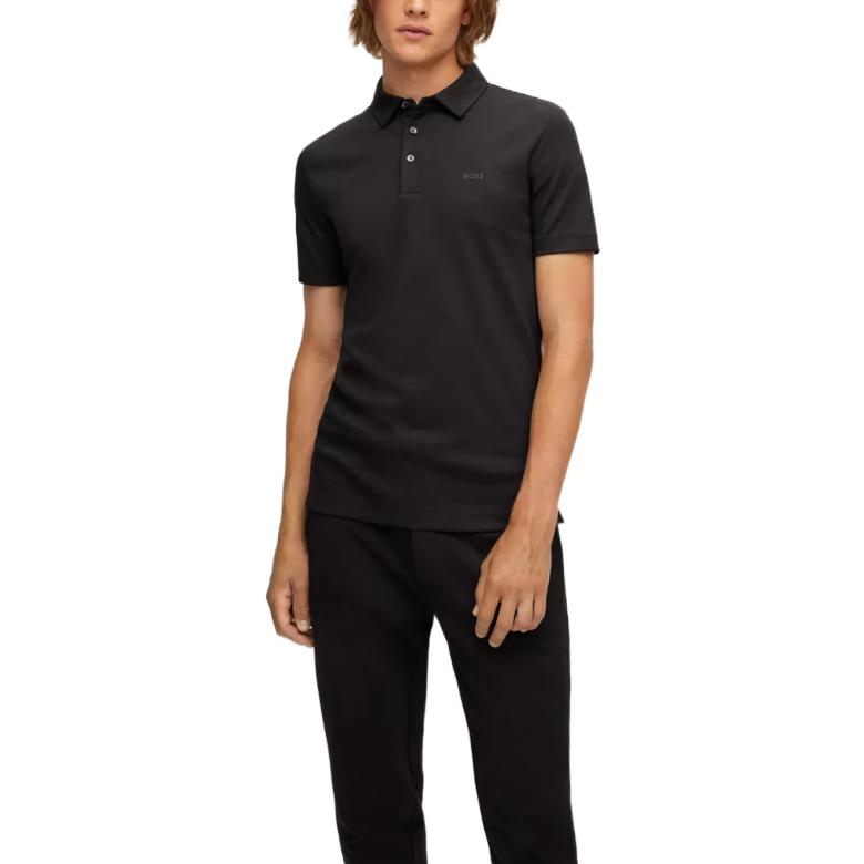 HUGO BOSS HUGO BOSS Button Detailed Slim Fit Polo Shirt 50471335-001