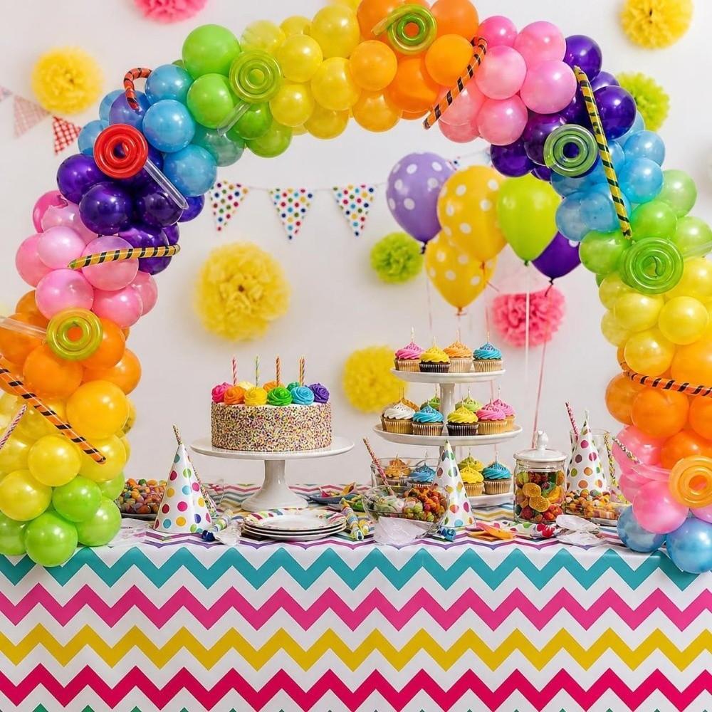 Easy Setup Table Balloon Stand Holder Adjustable Size Half Arch Balloon Support  For Birthday Party