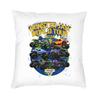 Чехол на подушку Monster Jam Grave Digger Монстр-трак 40x40 см Декоративный чехол для декоративной подушки с 3D-печатью для дивана, двусторонний