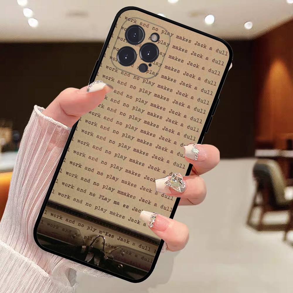 Чехол для телефона с изображением из фильма ужасов «Сияние» Для IPhone 16 17 Air 15 14 13 12 11 Pro Max 16E Plus Fundas