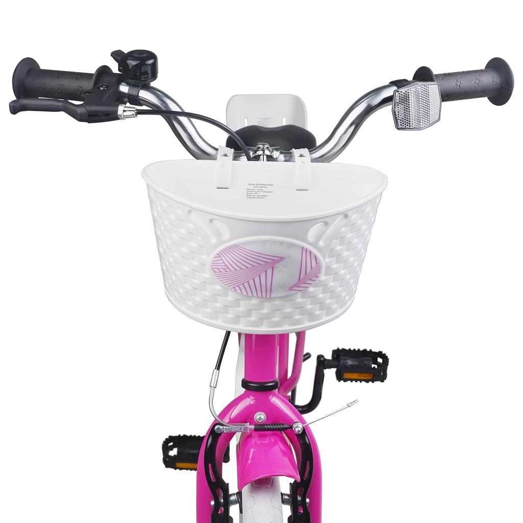 Kids Bike 18 Inch for Ages 5 7 Dark Pink