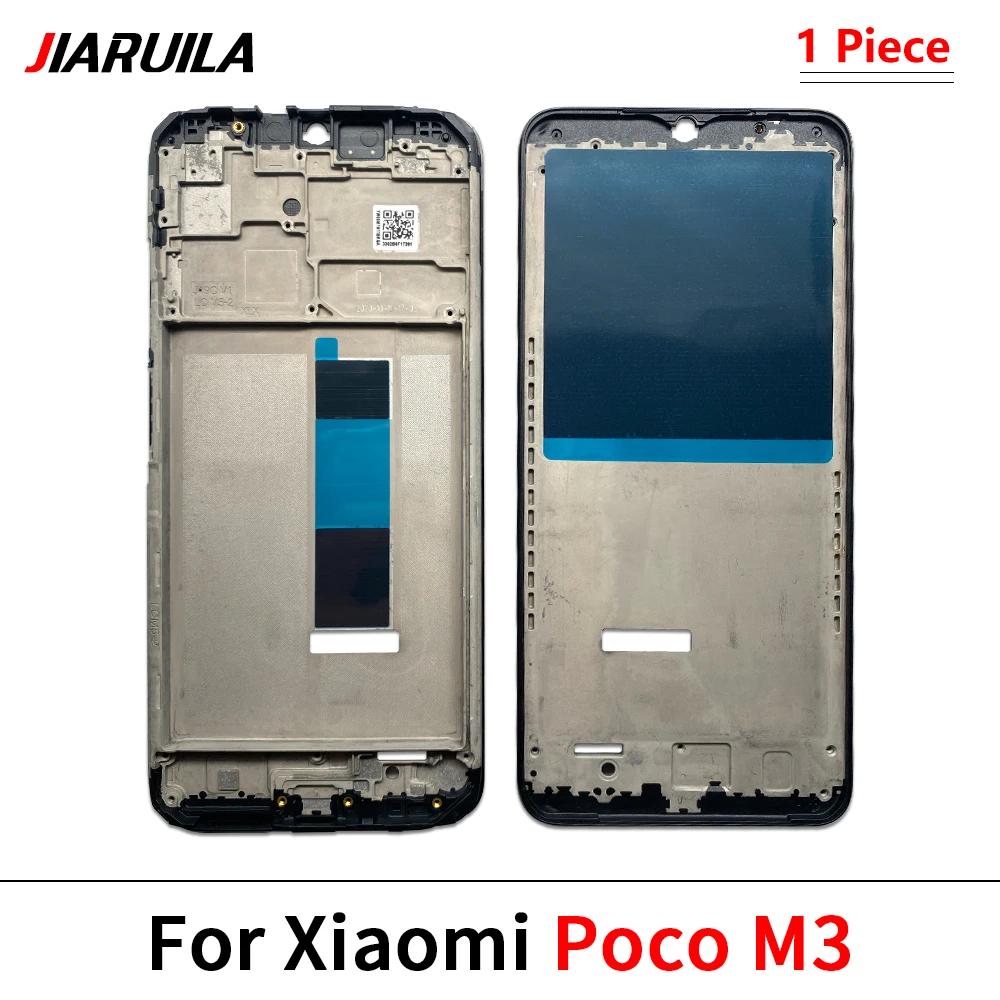 Housing Middle Frame LCD Bezel Plate Panel Cover For Xiaomi Poco C65 X3 F3 F4 GT M3 M4 Pro 4G 5G M5S X5 X6 Pro