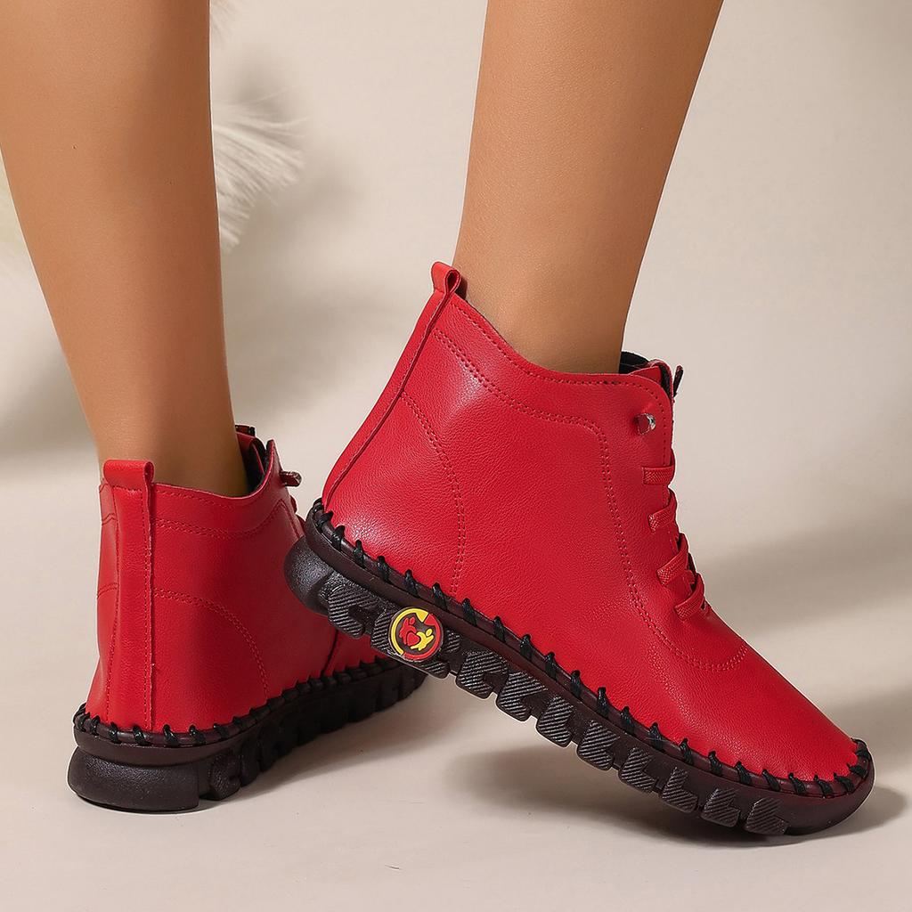 Женская обувь удобная и дышащая, обувь с высоким верхом, весенне-летняя ручной работы с мягкой подошвой