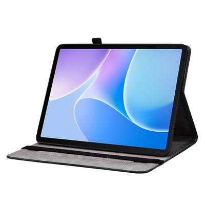 Для Infinix Xpad 20 Кожаный чехол с принтом, подставка, чехол для планшета со слотами для карт