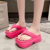Platform Women's Flip-flops Casual Women's Slippers Soft Soles Summer Flat Sandals Outdoor Thick Soles Non-slip Beach Shoes