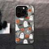 Привидение на Хэллоуин для чехла мобильного телефона iPhone17ProMax Apple 15/16 нишевый 14Pro большое отверстие противоударный