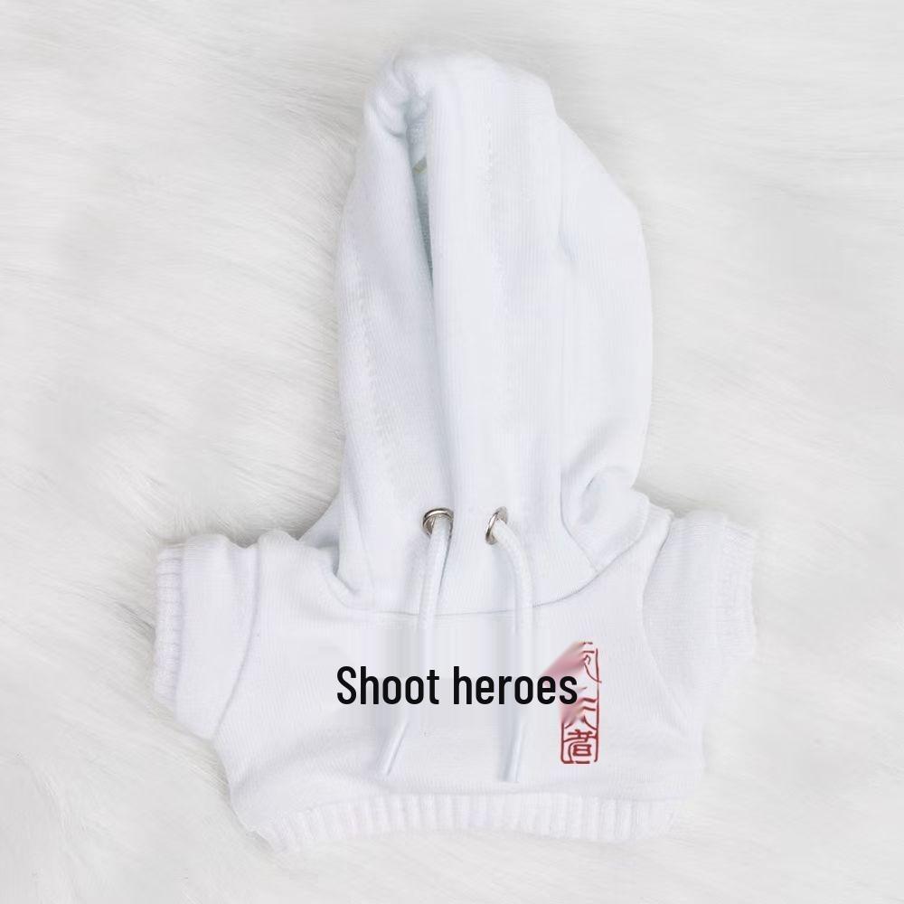 10/15см и 20см Одежда для куклы в поддержку фильма Сяо Чжаня - Хлопковая футболка с коротким рукавом