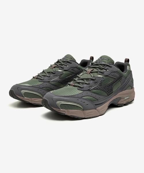 Mizuno MXR - Агава Зеленый:черный:Металлические Серые Беговые Кроссовки D1GA246806 [Отправка из Кореи] 100% Оригинал
