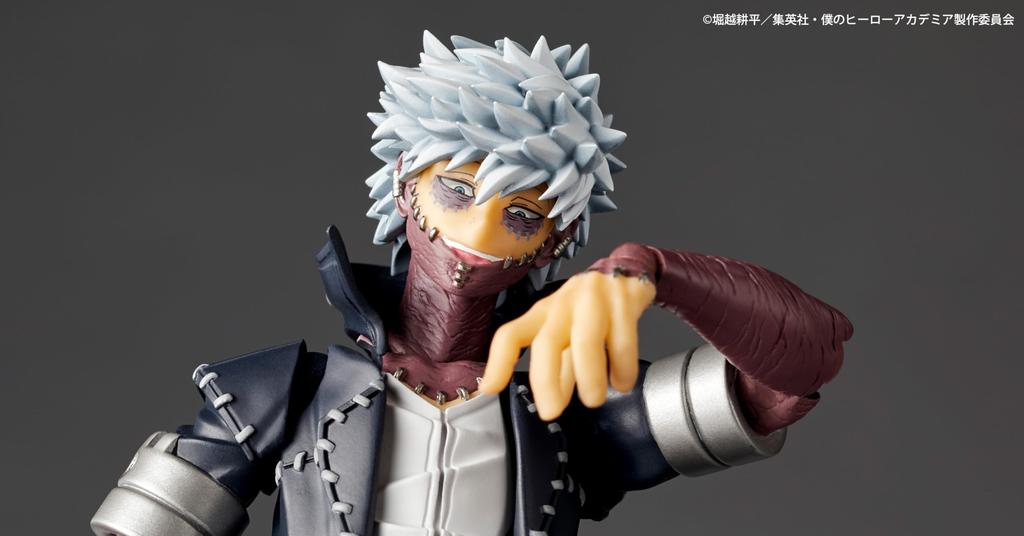 Kaiyodo Revoltech Amazing Yamaguchi My Hero Academia Dabi Высота 125 мм, окрашенная подвижная фигурка, приблизительная. ПВХ и АБС без масштаба
