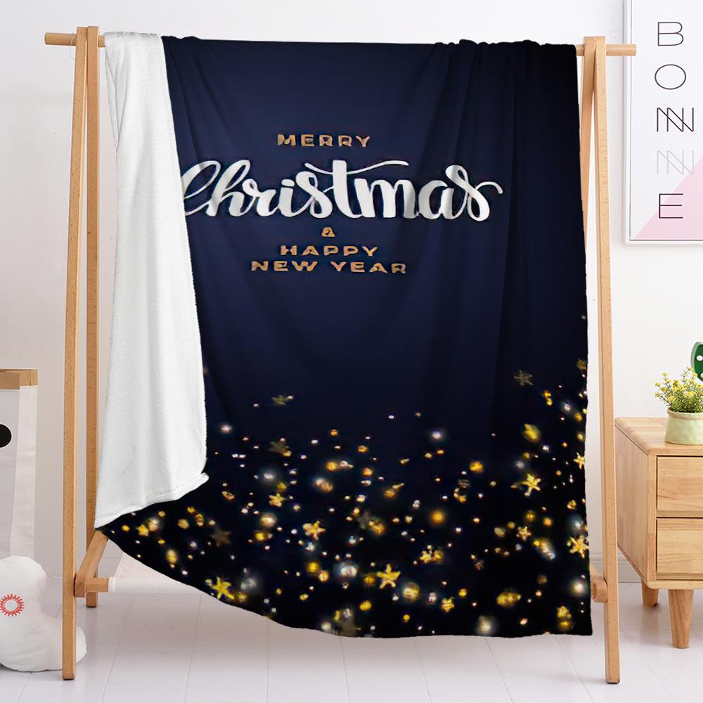 Фланелевое одеяло Одеяло для спальни Европейское и американское одеяло Одеяло на рождественскую тематику Универсальное для всех сезонов