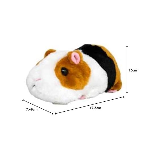 Sanei Boeki Original Plush Pure Fuwa Friends Guinea Pig (S) (S) W7.5 x D17 x H6.5cm Animal
