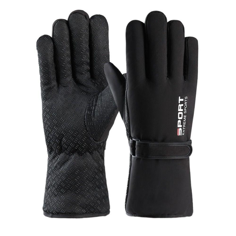 Keep Warm Men Mittens Waterproof Driving Gloves Gift Winter Ski Gloves Female