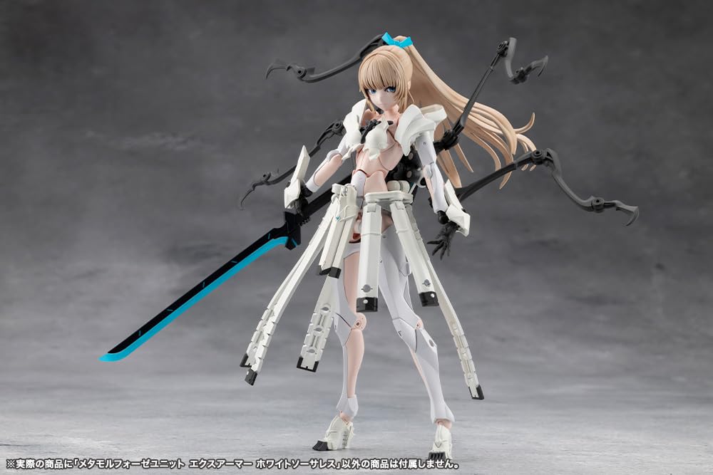 Kotobukiya Infinite Encounter Megalomaria Metamorphosis Unit White Sorceress Approximately 170mm Tall Plastic Model Kit Ex-Armor - - Non-Scale
