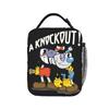 Cartoon Cupheads and Mugmans Game Thermal Insulated Lunch Bag for Office Portable Food Container Bags Cooler Thermal Lunch Boxes