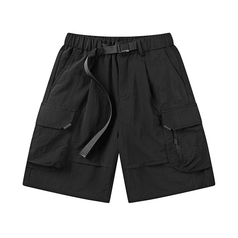 Casual Overalls Summer Pants Men's High Street Loose Men's Outdoor Shorts Are Casual and Simple.