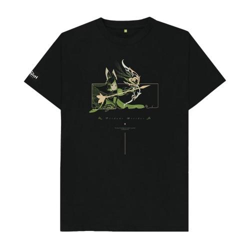 Унисекс футболка из органического хлопка для взрослых Genshin Impact