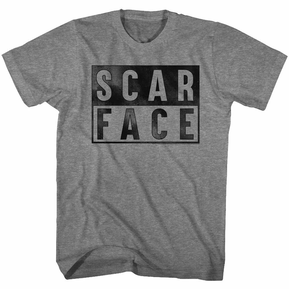Scarface Movie Boxed Movie Name Men's T Shirt Cuban Cocaine Cartel Boss