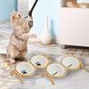 Приподнятые миски для кошек, легкие миски для кормления котят и домашних кошек.