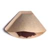 PATIKIL 1-2 Cup Cone Coffee Paper Filter Brown Paper 125 X 50 X 80 Mm Disposable Pour Over Drip Brew for Cafe Office Home Natural Brown 200 Pieces