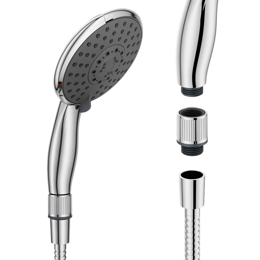 Useful Bathroom Parts ABS Shut-Off Valve Water Stop Valve Flow Regulator Shower Head Arm Diverter