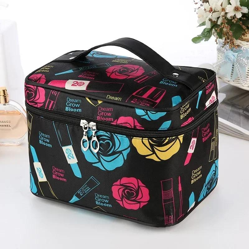 Portable Travel Wash Bag Female Transparent Waterproof Makeup Storage Pouch Large Capacity Cosmetic Organizer Beauty Makeup Bags