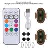 LED Strobe Light Wireless Remote Control for Motorcycle Car Bike Scooter Anti-collision Warning Lamp Flash Indicator Waterproof