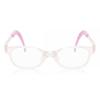 Овальные прозрачные розовые очки Smartbuy Kids Snuggle Tka123 C4 Fashion Kids Eyeglasses