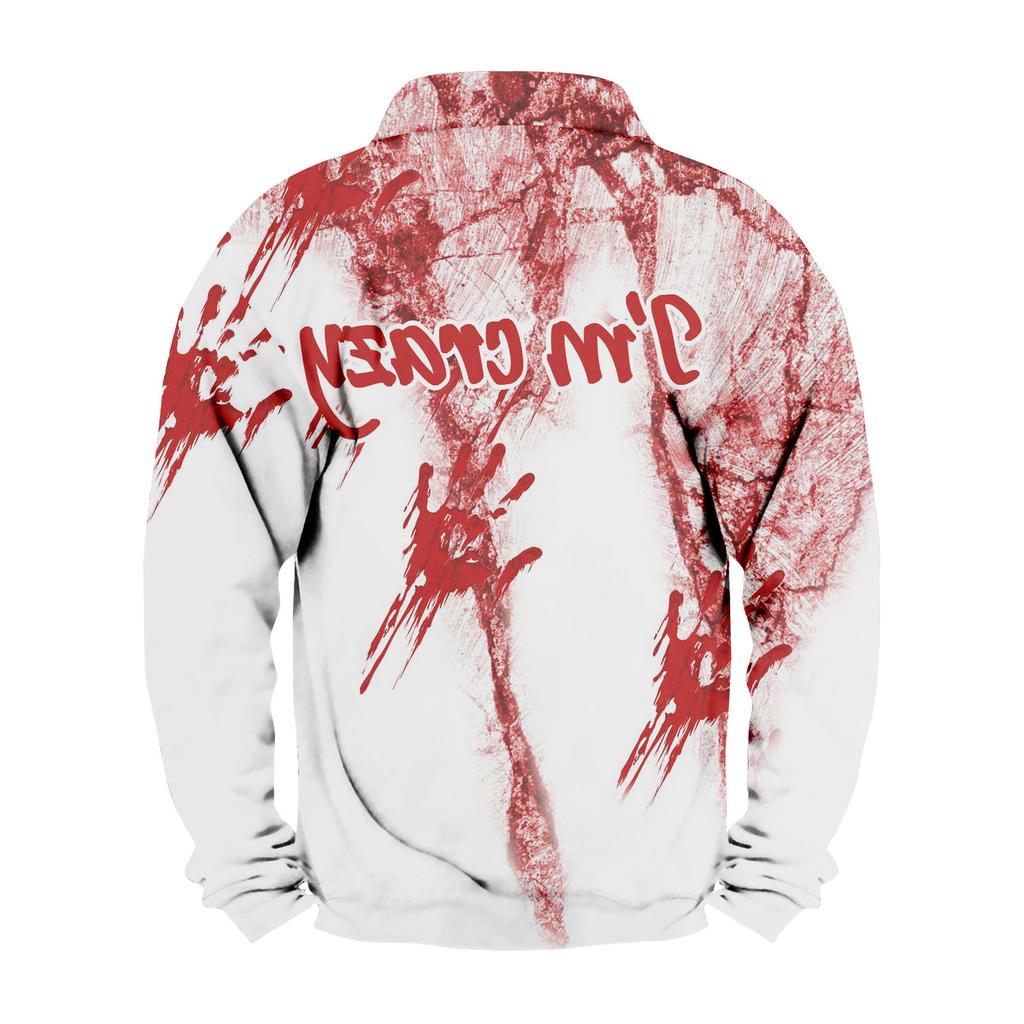 Мужская толстовка с воротником-стойкой на открытом воздухе, повседневные свитера, топы