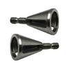 2Pcs Deburring External Chamfering Tool External Drill Steel Burr Removal Bit Quickly Repair Damaged Bolt Screw