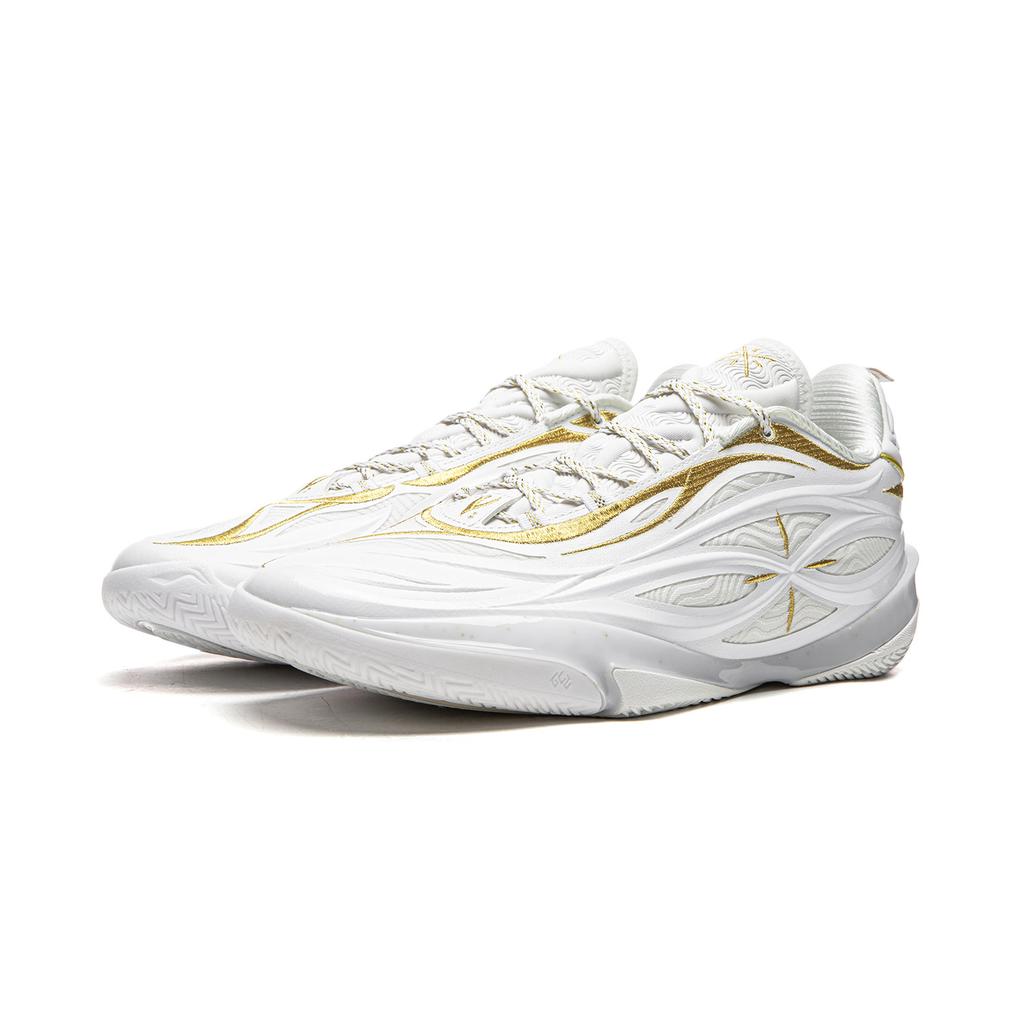 Li Ning Амортизирующие Скользкие Устойчивые к истиранию Дышащие Упругие Сцепление Низкие Баскетбольные Кроссовки Мужские ABAV045-11