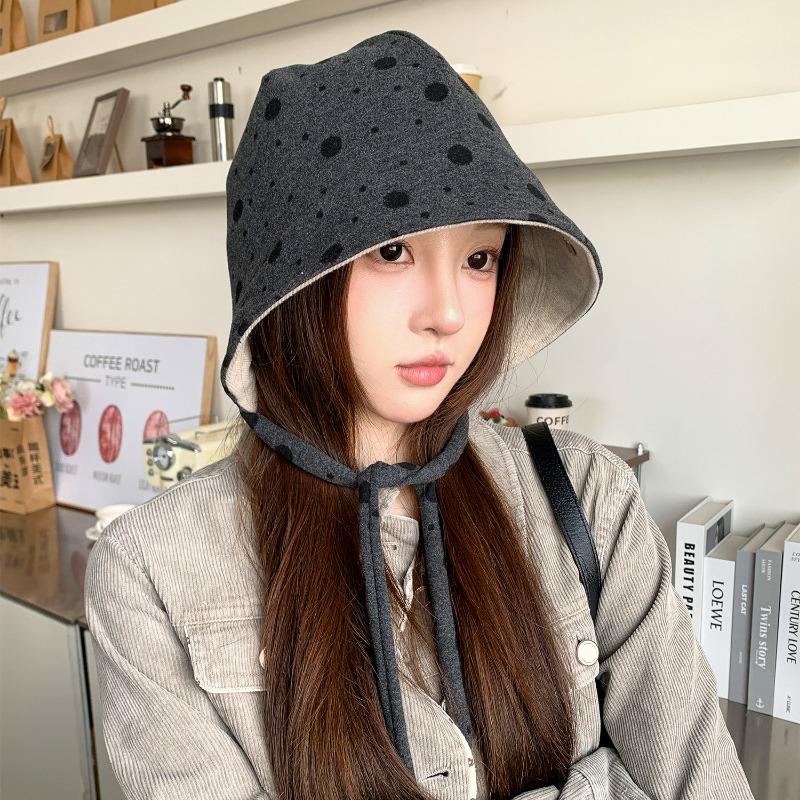 Women S Japanese Reversible Polka Dot Bucket Hat Sun Protection For Travel