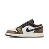 Air Jordan 1 Low SE Grade School 'Wear-Away - Tan' (Unisex) Black / White Onyx / White / Sail Kids' Basketball Shoes DQ8421 001