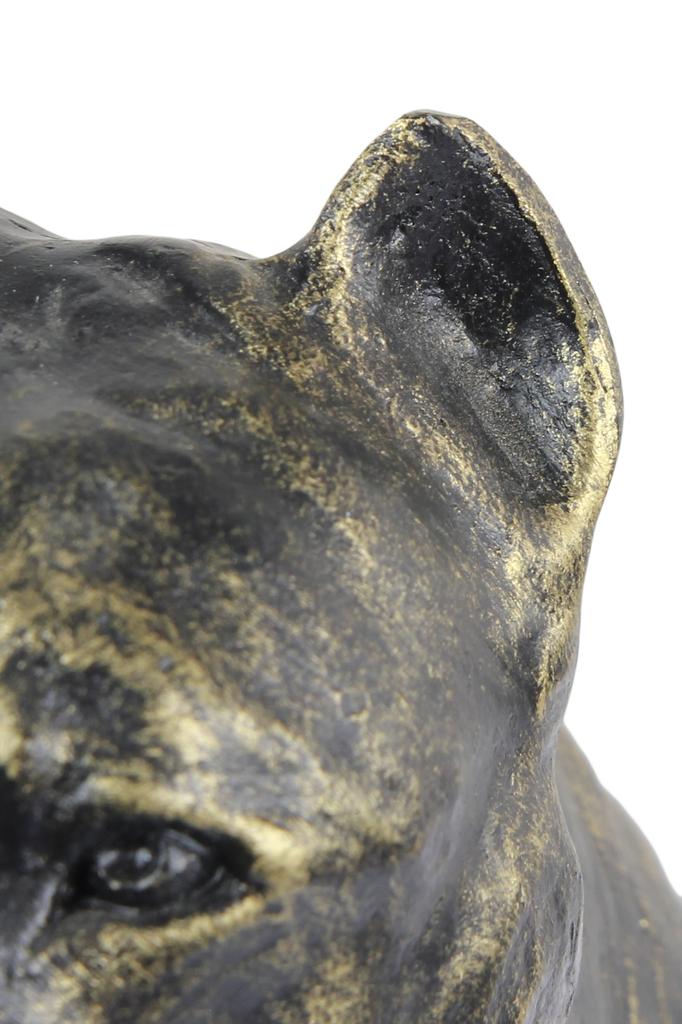 American Staffordshire Terrier, Amstaff - Dog Statue, Sitting Dog for Desk, Decoration for the Living Room of a Dog Lover by Art-Dog