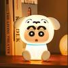 Кавайный Медведь Панда Бубу и Дуду Светодиодный Силиконовый Ночник Лампа Милый Мультяшный Ночник Декоративный для Спальни Гостиной Куклы Подарки