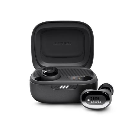 Наушники JBL LIVE FREE 2 Bluetooth Multipoint/гибридное шумоподавление/IPX5/совместимые/черные/JBLLIVEFREE2TWSBLK
