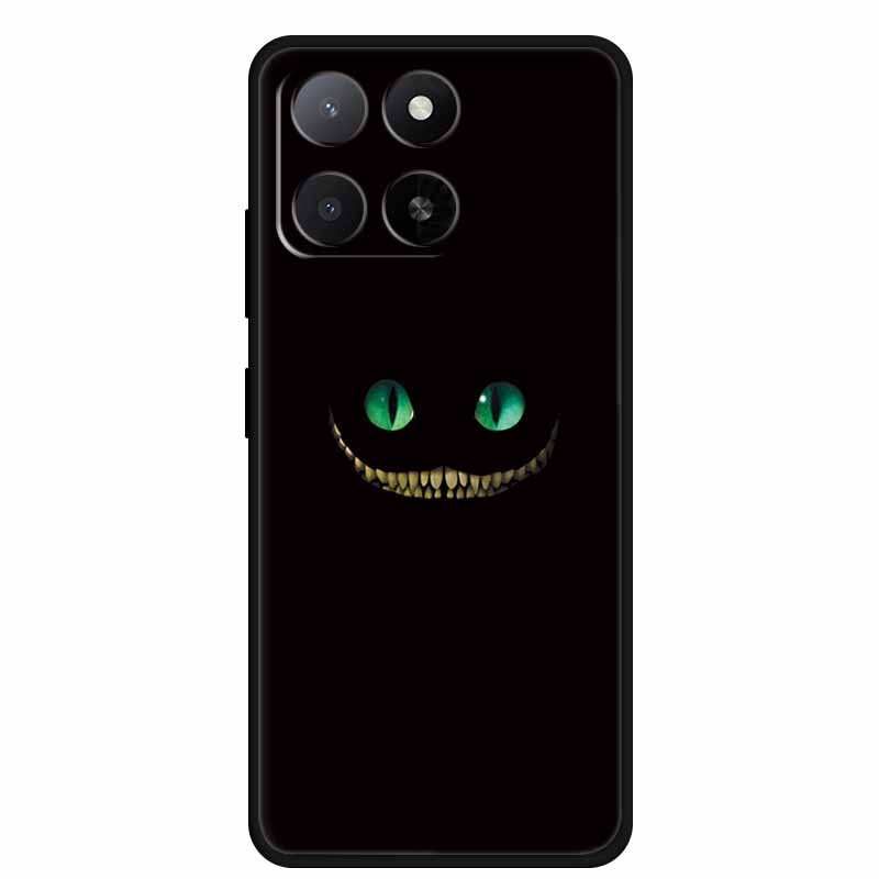 Чехол для ZTE Blade A55 A35 Животные Мягкий Силикон ТПУ Чехлы для Телефона Задняя Крышка для ZTE Blade A35 BladeA55 Волк Ударопрочный Крутой Capa