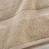 Serviette ou drap de bain 90 x 150 cm Elegante noisette