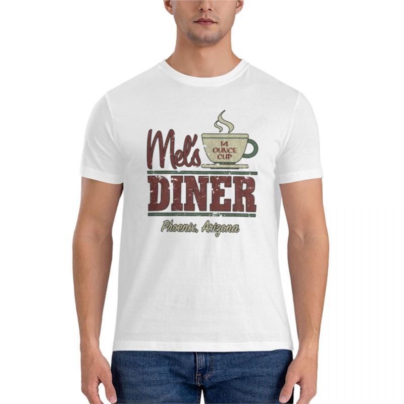 Summer t shirt Unisex Mels Diner Fitted TShirt Oversized tshirt custom t shirt Cottom Unisexs tshirt