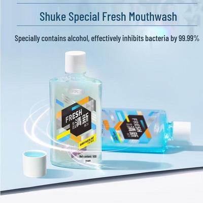Набор антибактериальных ополаскивателей для полости рта Shuke с двойным вкусом