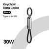 Xiaomi Fast Charging Type C TO Type C Cable Keychain 65W PD for iPhone 15 Xiaomi Samsung Type c to ios Portable Data Cable Keycha