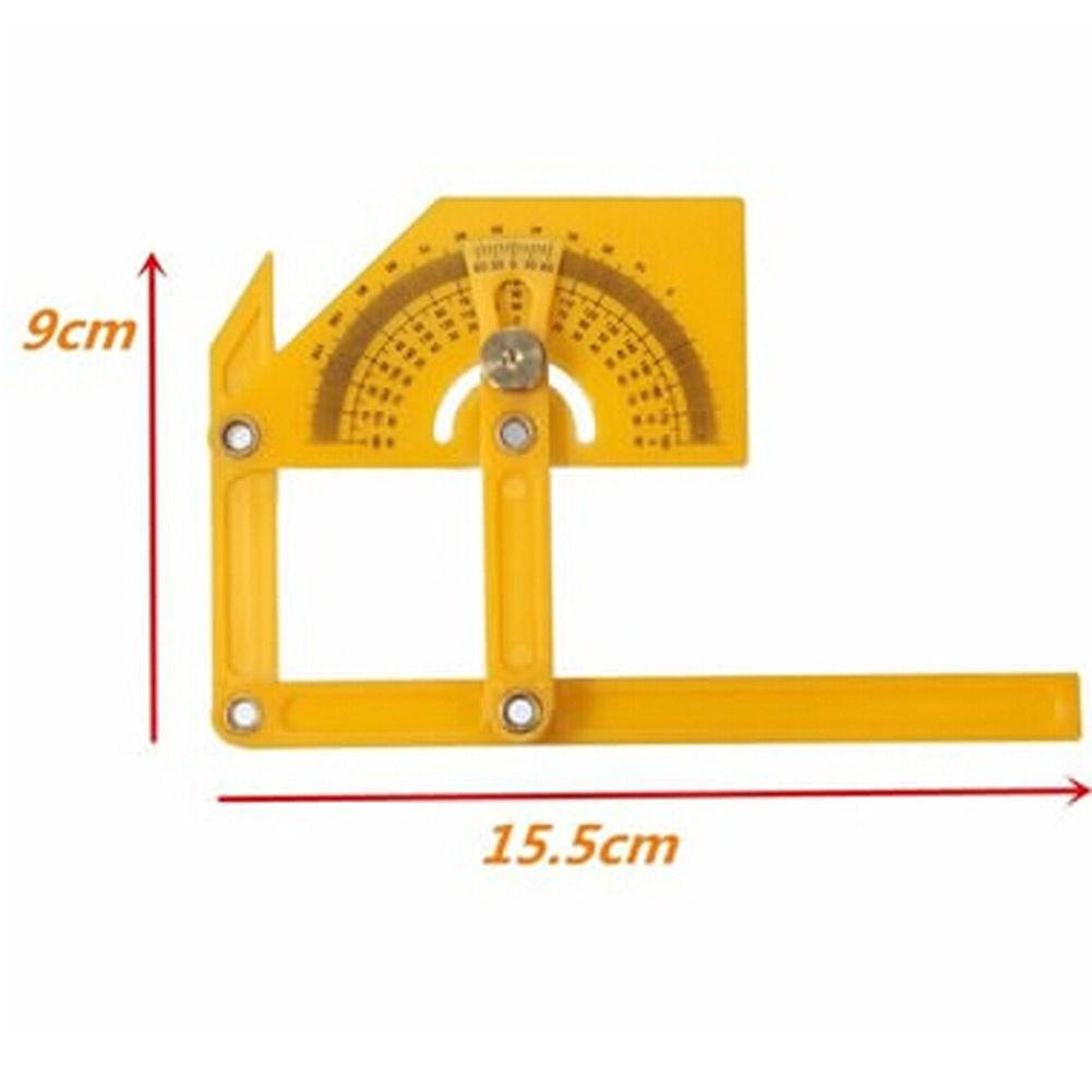 Угломер Транспортир Гониометр Угломер Пластиковые Латунные Фитинги 0-180 Градусов Измерительные Инструменты