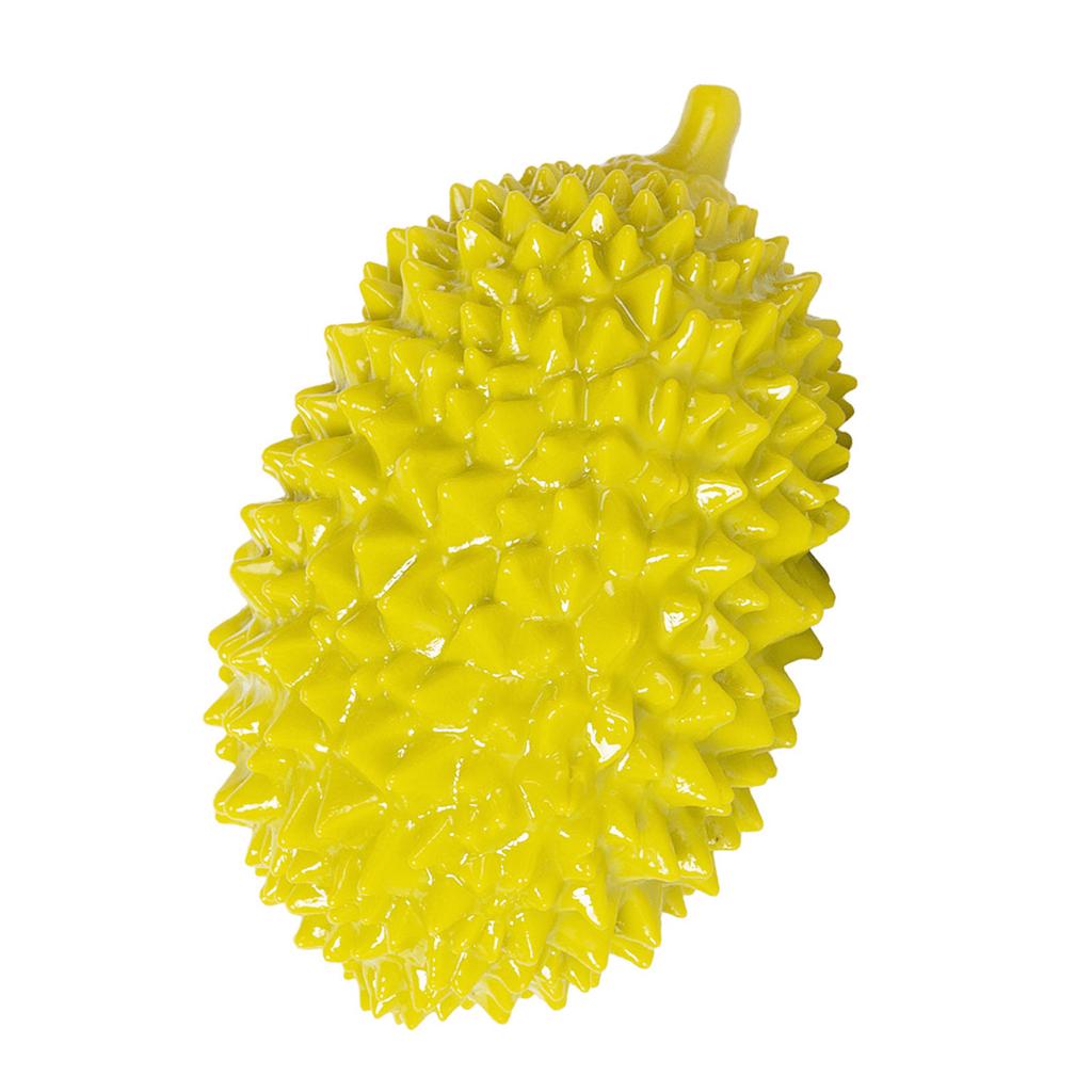 Durian Dog Squeaky Toys Simulation Durian Shape Bite Resistant Interactive Dog Squeaky Toy for Chewi