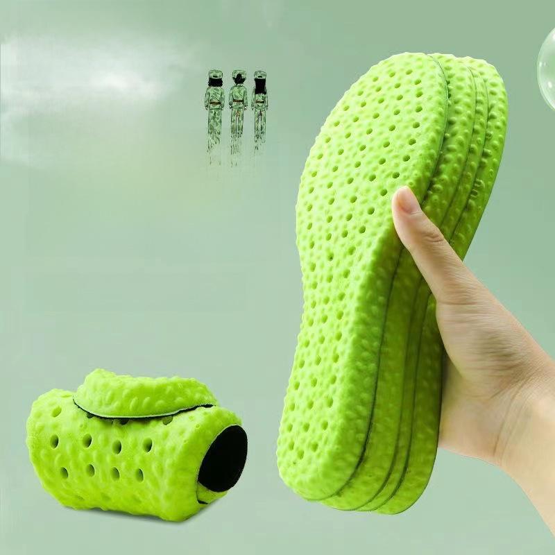 Новые дышащие стельки из полыни: Потопоглощающая, амортизирующая, высокоэластичная поддержка для мужской и женской военной подготовки и спорта.