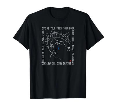 Statue of Liberty Crying T-Shirt