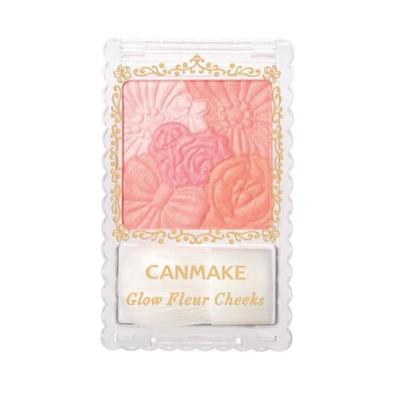 Румяна Canmake Glow Floor Cheek Pact 6,3 г, нет. 1 цветок персика, 1 шт.