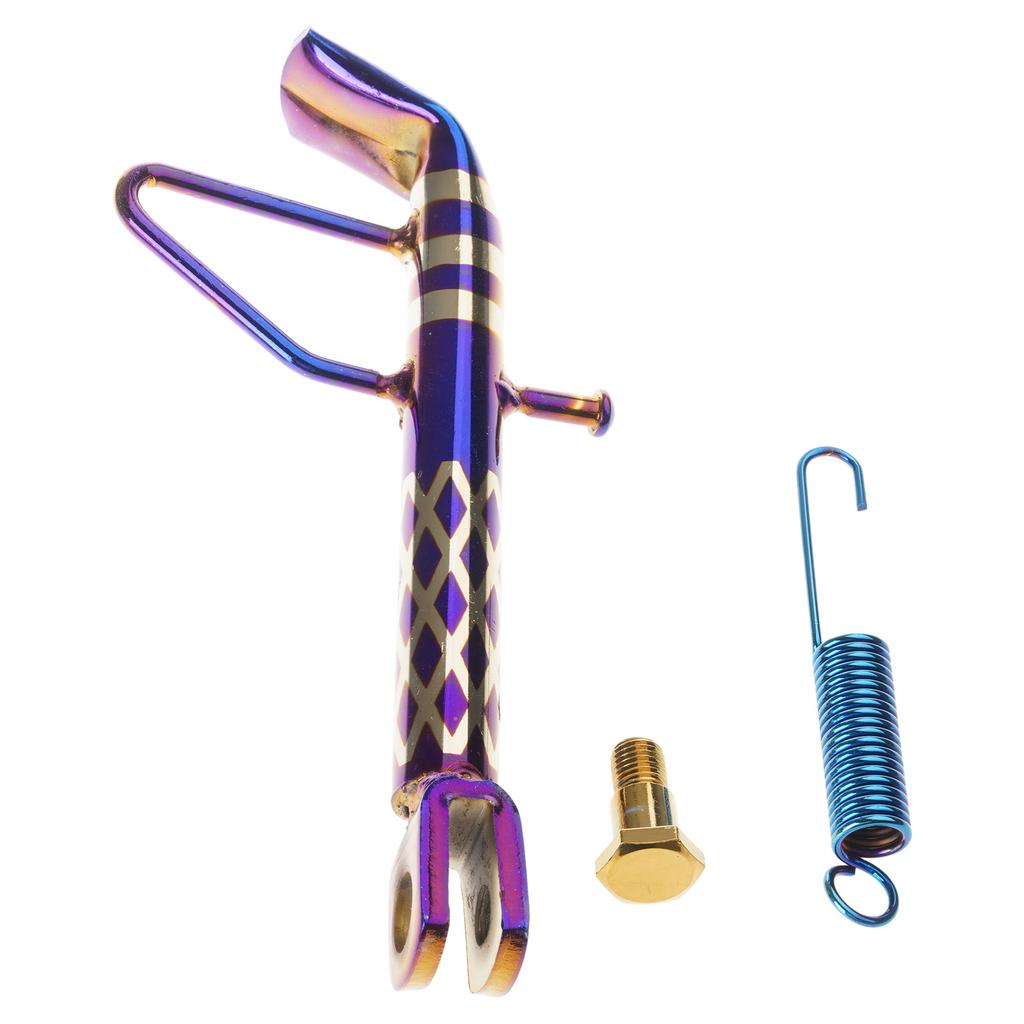 ATV Motorbike Universal Adjustable Kickstand Side Stand Holder Parking Rack Support Foot Scooter E-Bike Sidestand Holder