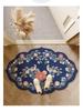 Miaozhu Tinglan. Chinese Style Bathroom Mats Diatom Ooze Absorbent Toilet Door Absorbent Non Slip Floor Mat